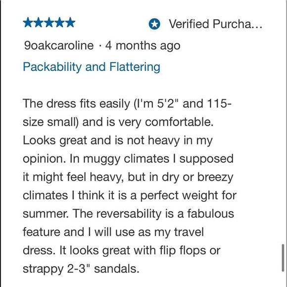 32 Degrees Ladies Reversible 2-in-1 Soft Dress with Cooling Technology - Picture 8 of 16